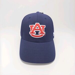 Under Armour Auburn Tigers Blue‎ Adjustable Hat NWT Structured Baseball Cap